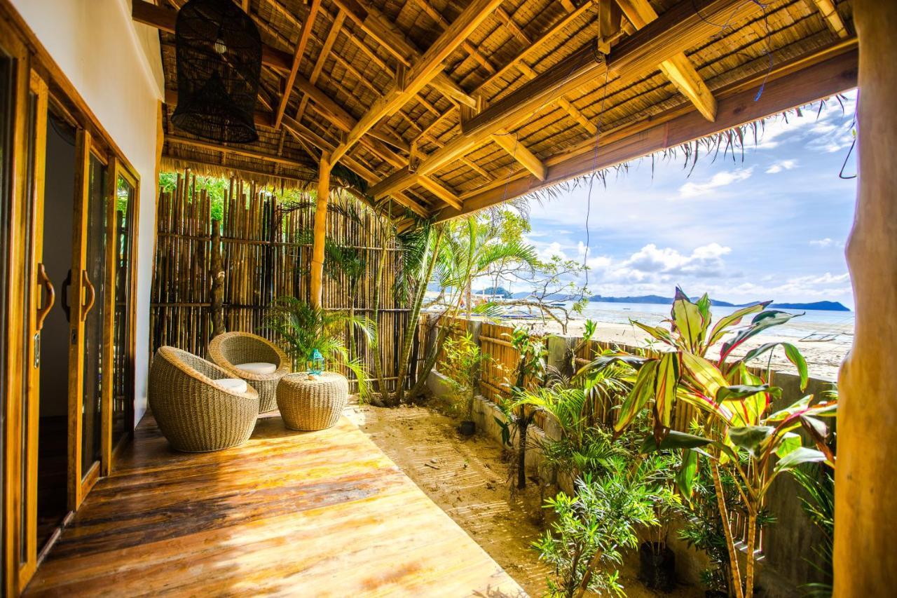 Maligaya Beach Bungalows Ель-Нідо Екстер'єр фото